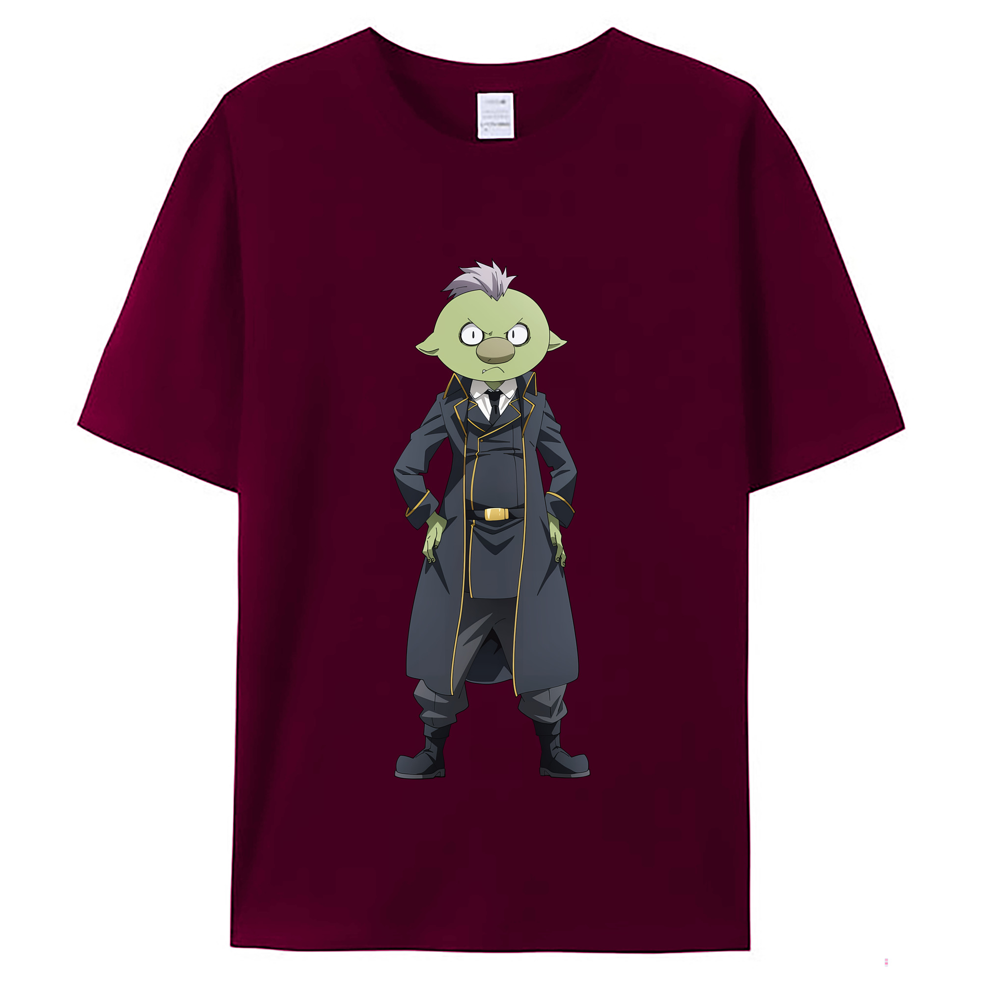 （画像用） 転スラ Regarding Reincarnated to Slime レディースカジュアルプリントTシャツ（綿100％）
